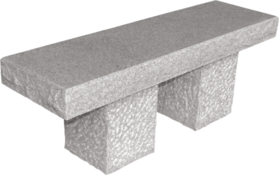Bench, Salt & Pepper Granite, Classic
