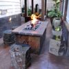Basalt Fire Table Top 4 basalt seats around firepit mfrh original scaled