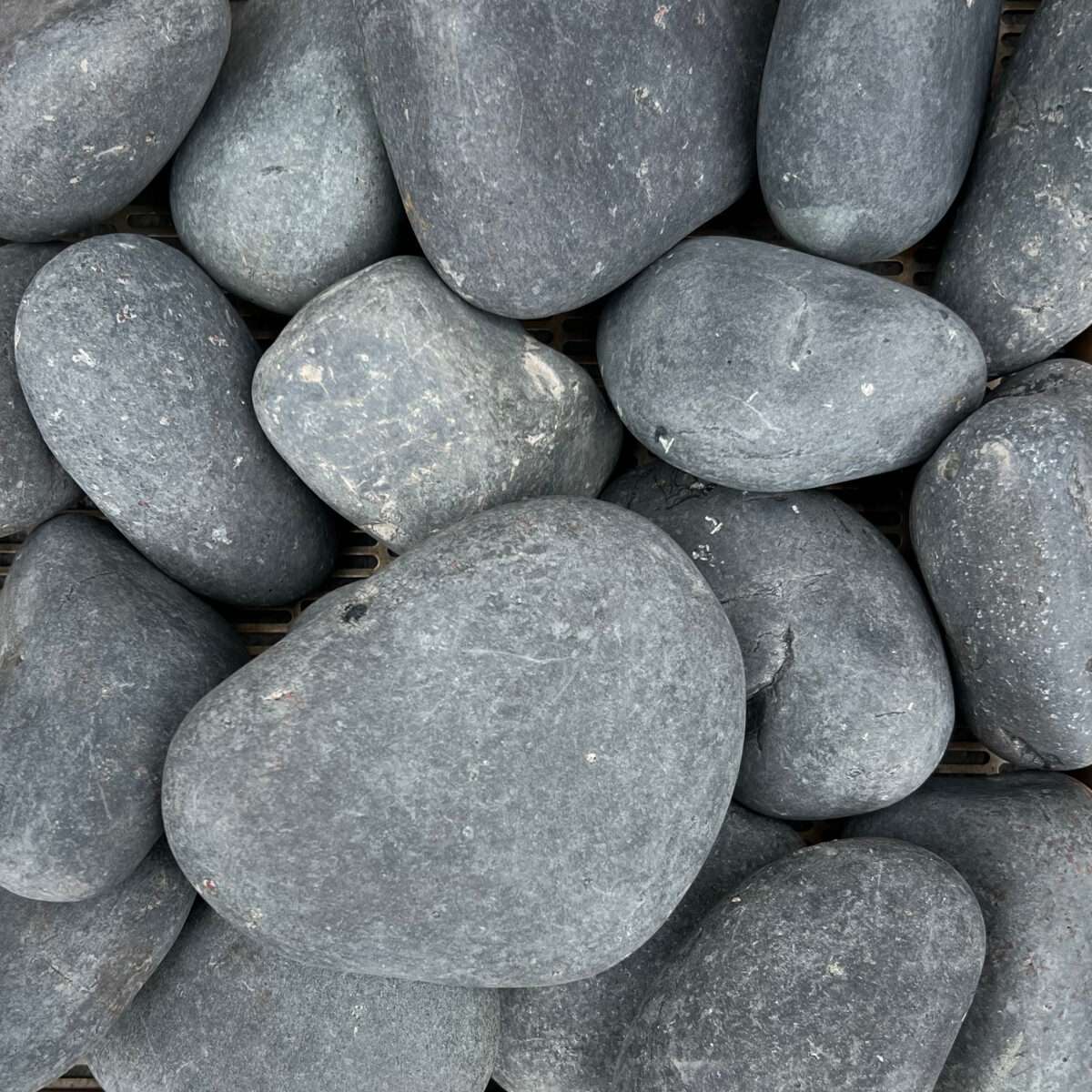 Black Mexican Beach Pebbles, 3-5" 1 Black Mexican Beach Pebbles, 3-5"