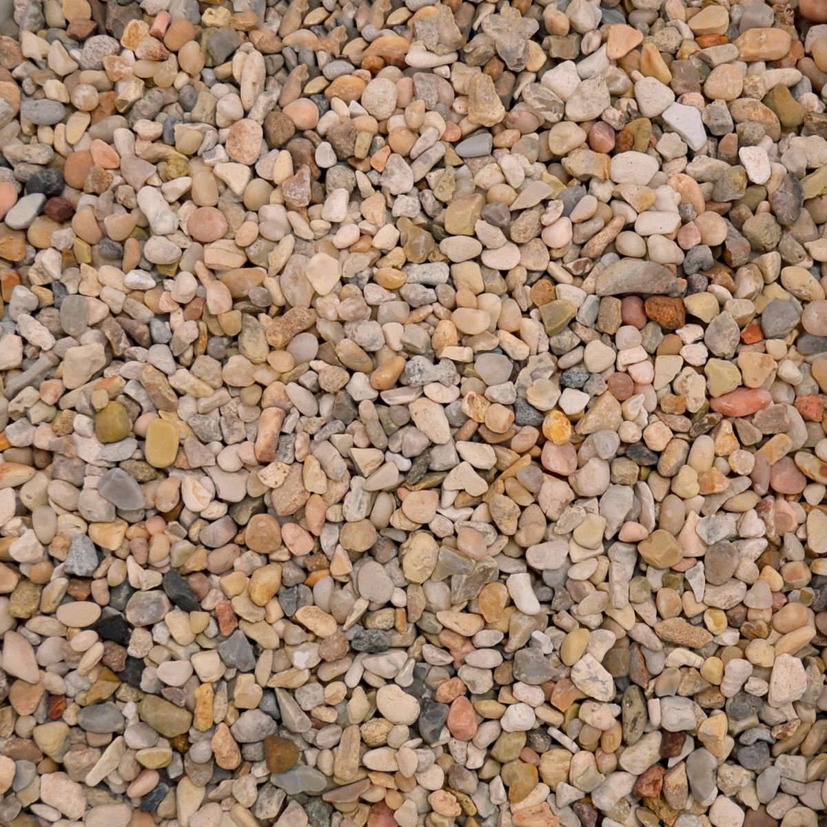 Tan Blend Pebble, 5/16" 1 Tan Blend Pebble, 5/16"